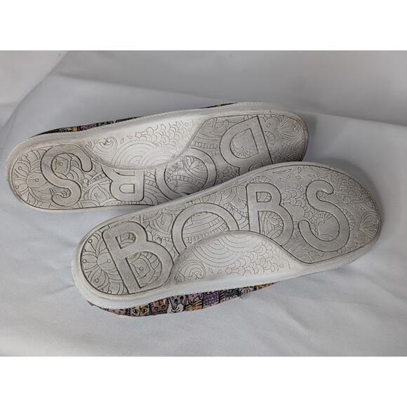 BOBS SKETCHER kitty cruiser, camp wag, multicolor kitty cats women's 7 - Picture 8 of 8